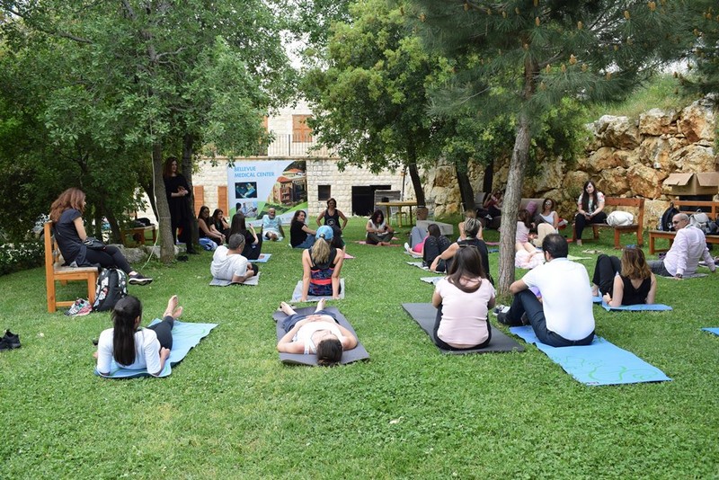 Bellevue Medical Center Stress Management Unit: A stress relieving day-retreat with journalists