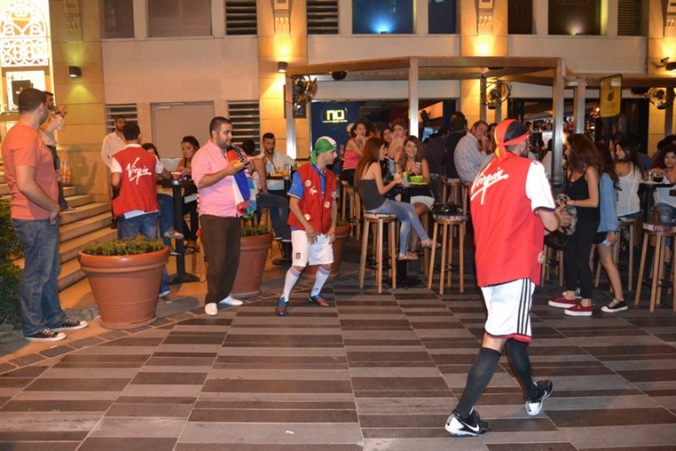 Virgin Megastore Lebanon Stunt at Uruguay Street