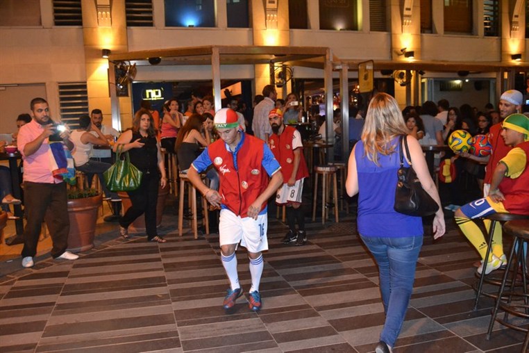 Virgin Megastore Lebanon Stunt at Uruguay Street