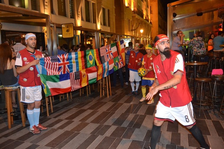 Virgin Megastore Lebanon Stunt at Uruguay Street