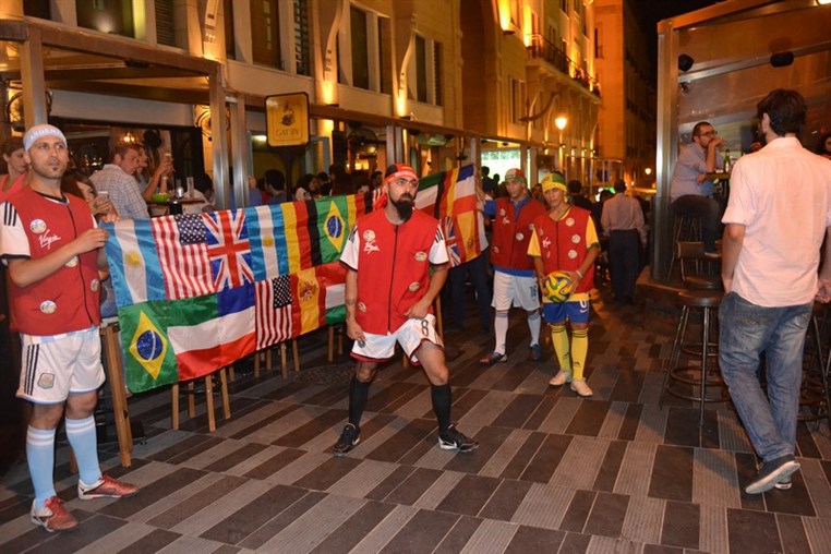 Virgin Megastore Lebanon Stunt at Uruguay Street