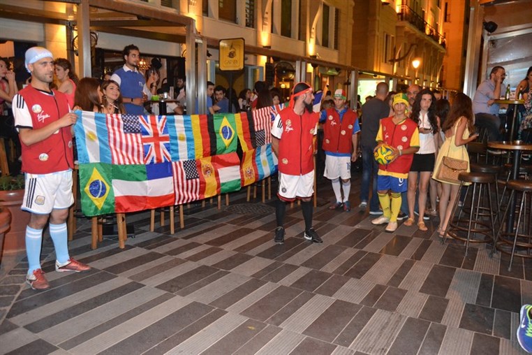 Virgin Megastore Lebanon Stunt at Uruguay Street