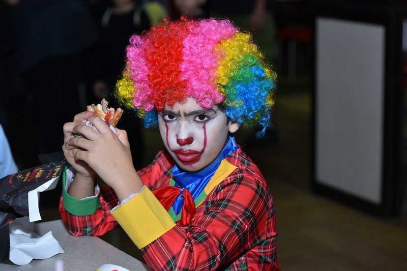 Burger King Lebanon Invites an Army of Clowns to Celebrate Halloween