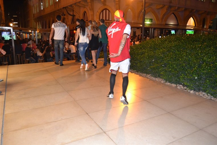 Virgin Megastore Lebanon Stunt at Uruguay Street