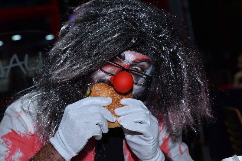 Burger King Lebanon Invites an Army of Clowns to Celebrate Halloween