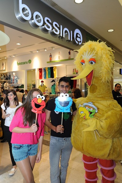 Big Bird and Bert Visit Lebanon