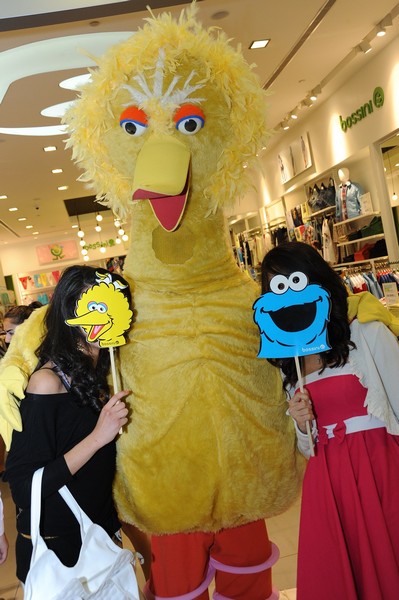 Big Bird and Bert Visit Lebanon