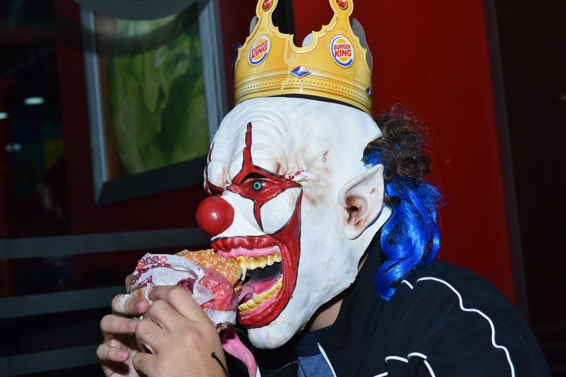 Burger King Lebanon Invites an Army of Clowns to Celebrate Halloween