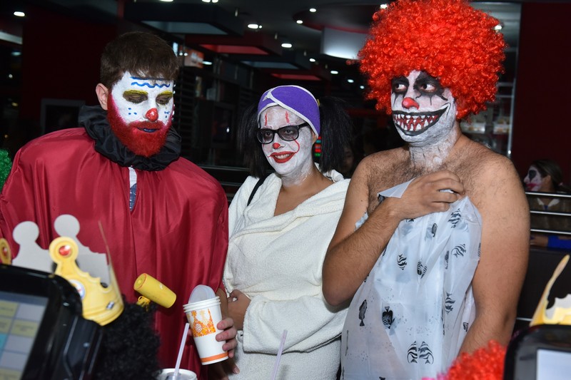 Burger King Lebanon Invites an Army of Clowns to Celebrate Halloween