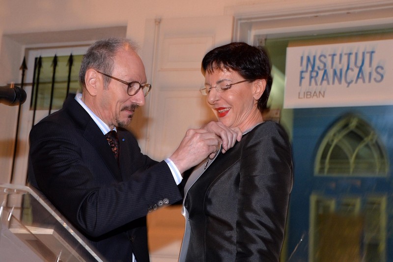Nada Moghaizel-Nasr Named Knight in the Order of Academic Palms