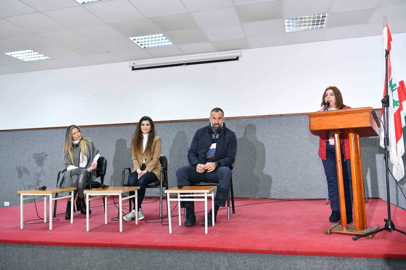 باميلا الكيك وفادي الخطيب يحفزان الطلاب في مسابقة AAA MADRASATI 