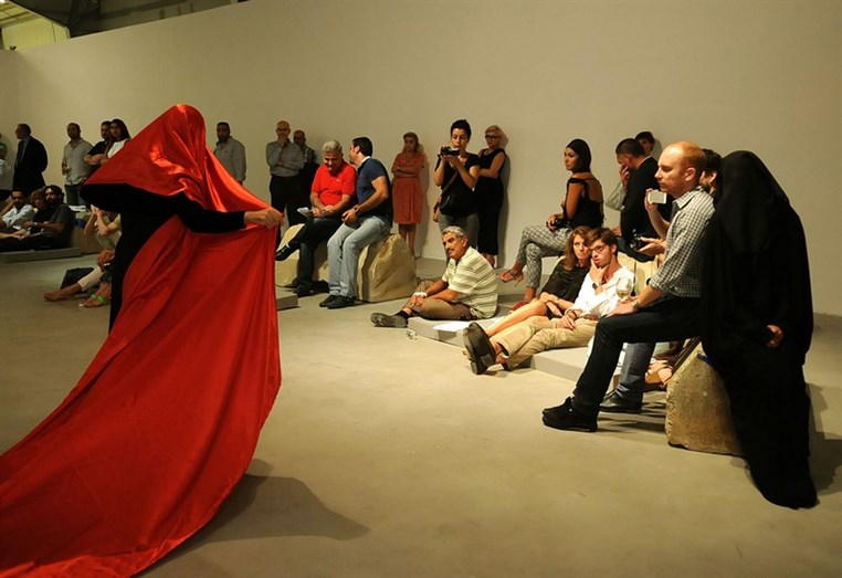 I & I = Us exhibition by Ana Corbero launched at the Beirut Exhibition Centre 