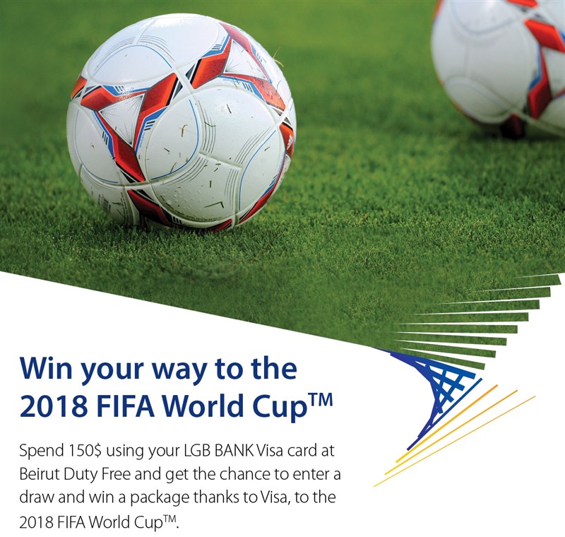 LGB BANK gives Visa cardholders the opportunity to win their way to the 2018 FIFA World Cup