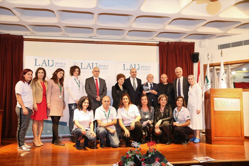 LAU Medical Center – Rizk Hospital celebrates Christmas, with its employees.