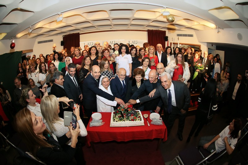 LAU Medical Center – Rizk Hospital celebrates Christmas, with its employees.