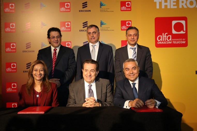 Alfa signs 4.5G LTE deployment contracts with Nokia and Ericsson in all of Lebanon and two MoUs on 5G 