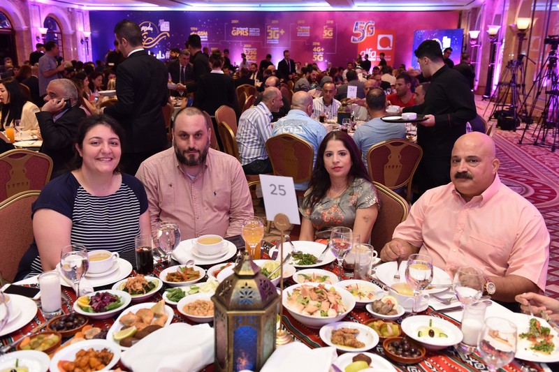 Under the auspices and in the presence of His Excellency the Minister of Telecommunications Jamal Jarrah Alfa honors the press and media at its annual Iftar