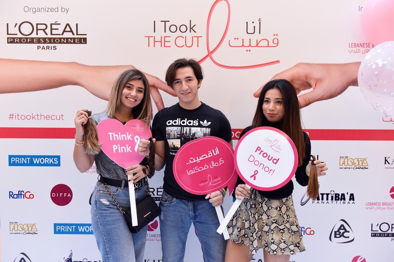 'I Took the Cut' Brings Together 20 L'Oréal Professionnel Stylists and Hundreds of Donors Across Lebanon to Support Women Fighting Cancer