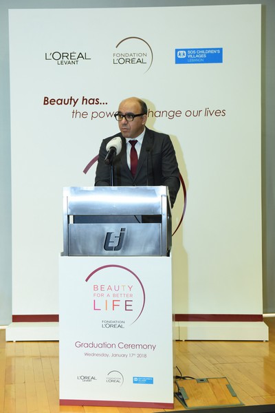 L’Oréal officiates the technical institute graduates of Beauty for a Better Life