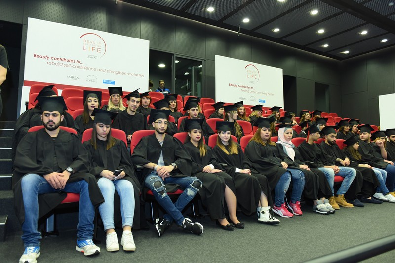 L’Oréal officiates the technical institute graduates of Beauty for a Better Life