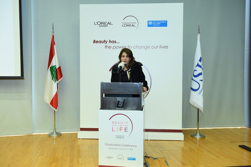 L’Oréal officiates the technical institute graduates of Beauty for a Better Life