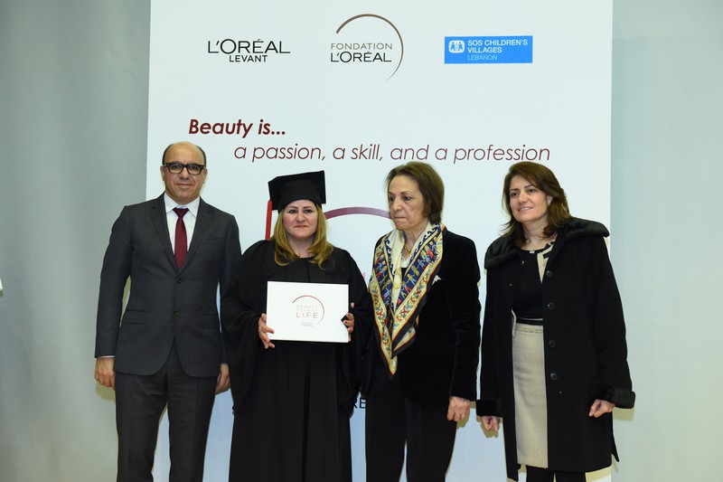 L’Oréal officiates the technical institute graduates of Beauty for a Better Life