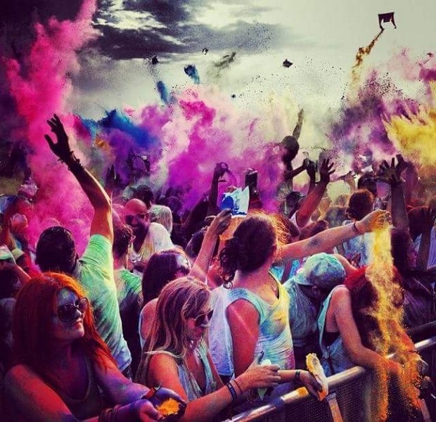 Holi Festival of Colors for the second time in Lebanon