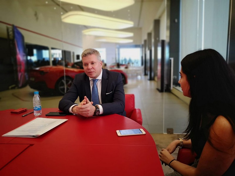 Beiruting.com Interview with Dieter Knetchel, Head of Far East and Middle East at Ferrari