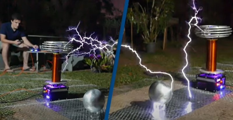 In Video: YouTuber Plays Toto s Africa On A High Voltage Tesla Coi