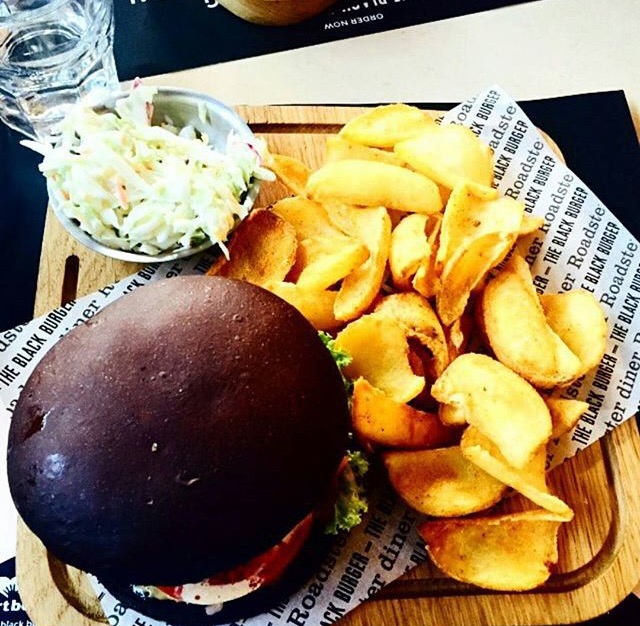 Roadster Diner Reveales the New Black Burger