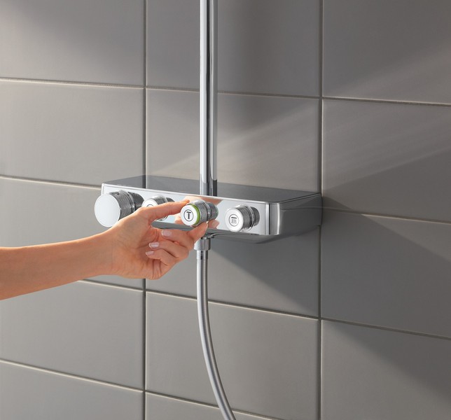 The Right Mix for Every Shower Experience: Thanks to GROHE's New Euphoria SmartControl Shower System