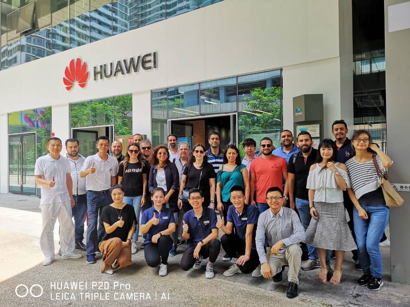 Beiruting Visits China with Huawei