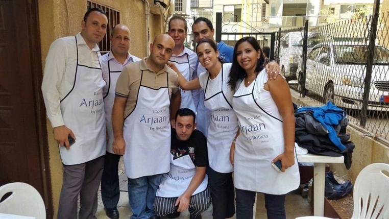 Raouché Arjaan by Rotana hotel offers lunch for elderly at Bassma NGO’s restaurant