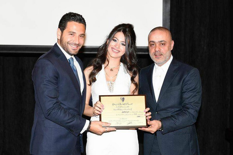 توزيع جائزة عصام بريدي للفن والثقافة 2017 في مدرسة سيّدة اللّويزة