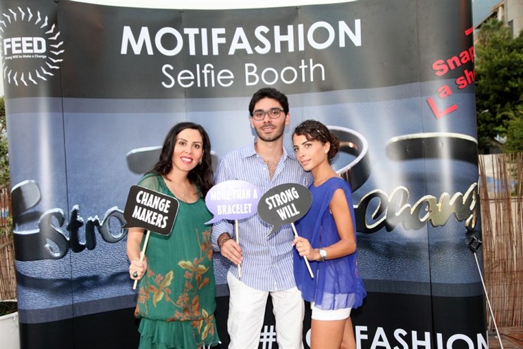 Motifashion bracelets by FEED lift morale of the Lebanese 