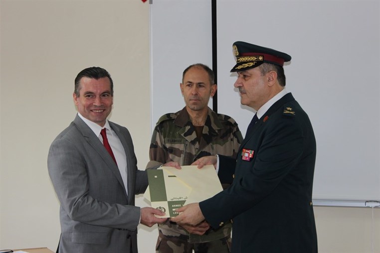 Total Liban Supports the French Language within the Lebanese Army