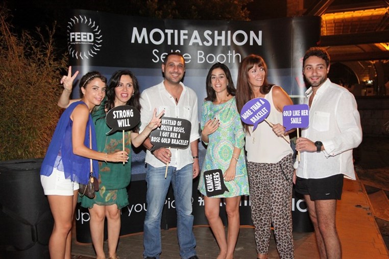 Motifashion bracelets by FEED lift morale of the Lebanese 