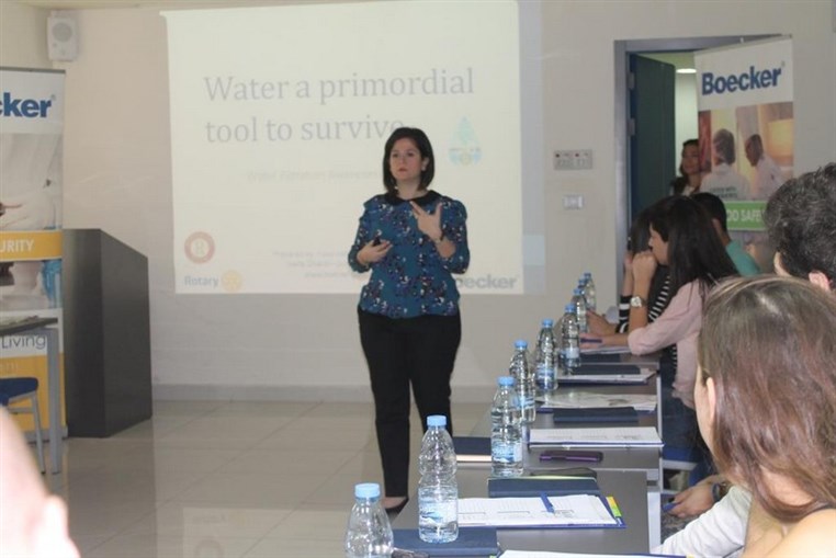 Boecker extends awareness on Water Hygiene and Sanitation to Public Schools