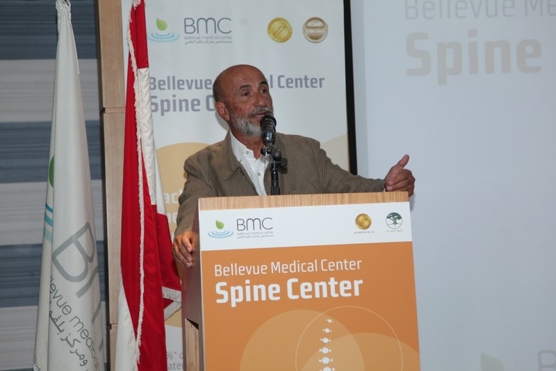 Bellevue Medical Center hosts a regional conference to reduce bone fractures in the Middle East and inaugurates the multidisciplinary spine center