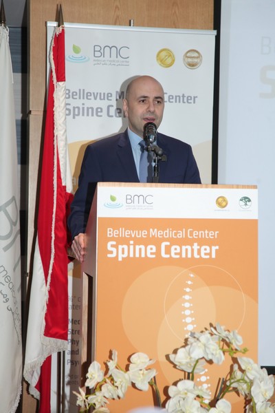 Bellevue Medical Center hosts a regional conference to reduce bone fractures in the Middle East and inaugurates the multidisciplinary spine center