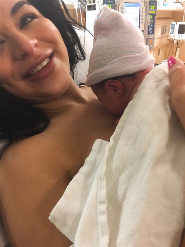 First Picture of Rima Fakih's & Wassim Slaiby's daughter