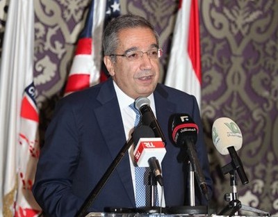 The American Lebanese Chamber of Commerce hosts lunch  in the presence of ministers Sabounjian and Abboud David Hale