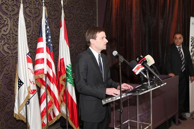The American Lebanese Chamber of Commerce hosts lunch  in the presence of ministers Sabounjian and Abboud David Hale