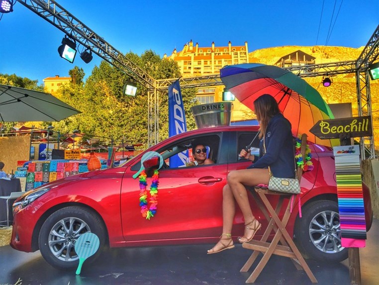 Mazda’s MazdaArtContest spreads creativity and fun in the Live Love Mzaar Festival 