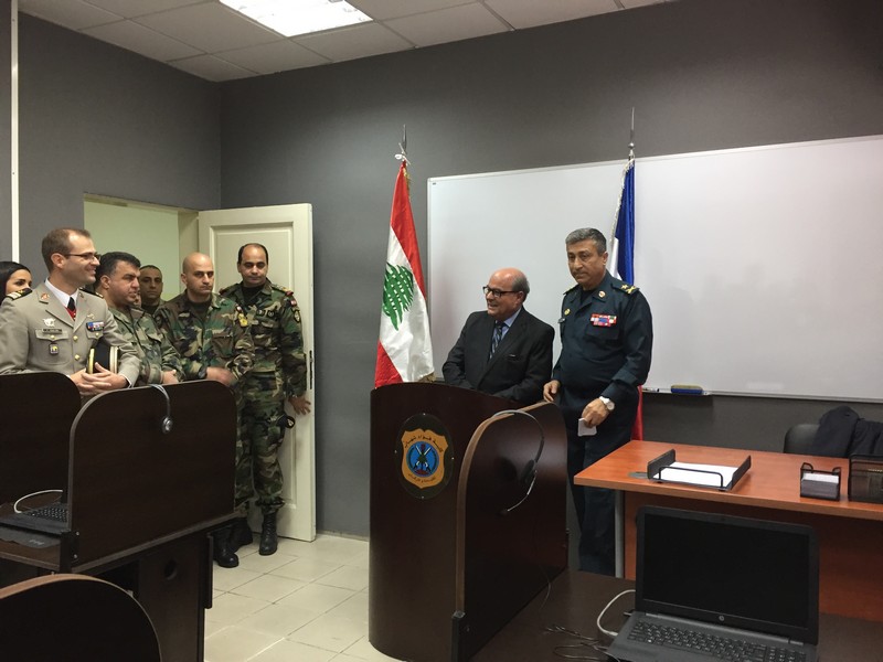 Total Liban Endows the Lebanese Army with a Language Laboratory