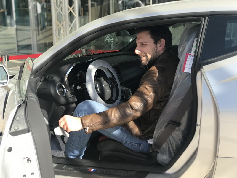 Grand Cinemas announces the winner of the Camaro SS at ABC Verdun