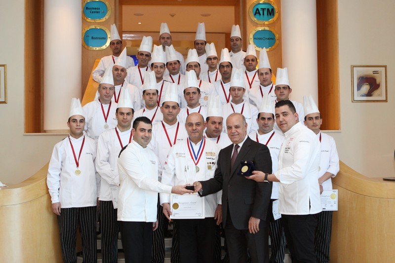 A record-breaking multiple win for Le Royal – Beirut at Horeca 2016’s Salon Culinaire