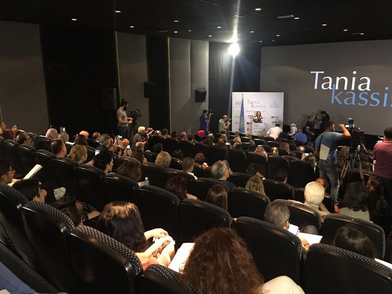  إطلاق أغنية الأرض للجميع للسوبرانو تانيا قسيس  بالتعاون مع مركز الأمم المتحدة للإعلام في بيروت