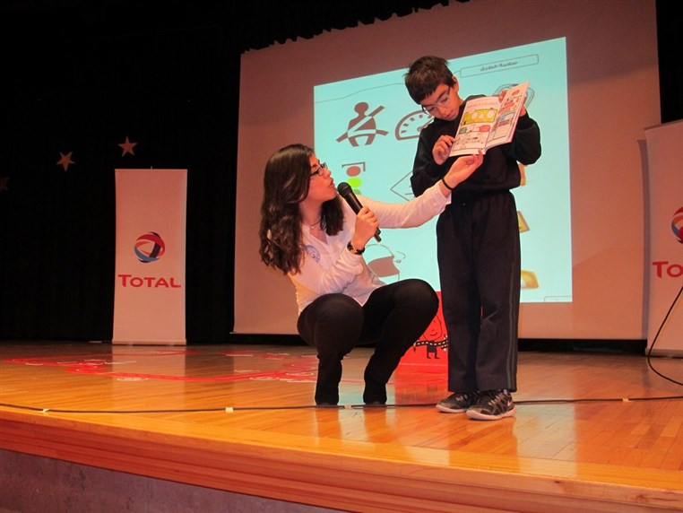 Road safety: Total Liban educates the young Lebanese who are tomorrow’s responsible drivers 