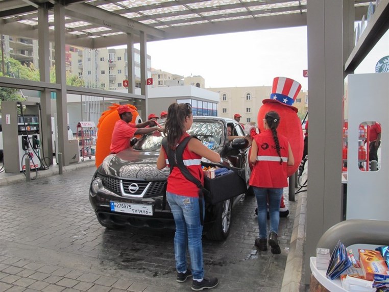 Opening of a new TOTAL service station in Nahr Ibrahim